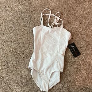 Brand new white Leotard